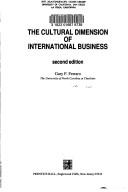 Copertina di The cultural dimension of international business