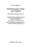 Copertina di Heilmittel gegen Glück und Unglück =