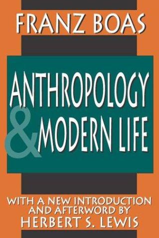 Copertina di Anthropology and Modern Life