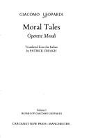 Copertina di Moral tales =