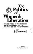 Copertina di The politics of women's liberation