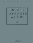 Copertina di Modern Japanese writers