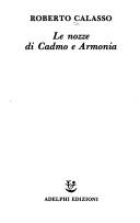 Copertina di Le nozze di Cadmo e Armonia