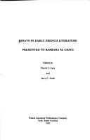 Copertina di Essays in early French literature