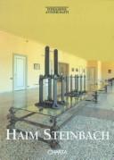 Copertina di Haim Steinbach