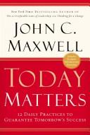 Copertina di Today Matters