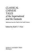 Copertina di Classical Chinese tales of the supernatural and the fantastic