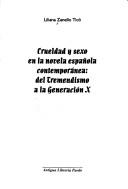 Copertina di Crueldad y sexo en la novela española contemporánea