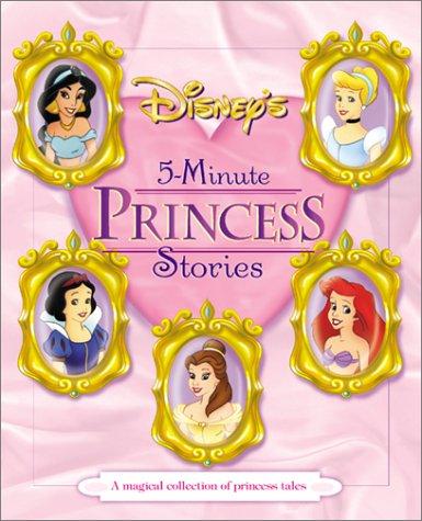 Copertina di Disney 5-minute princess stories