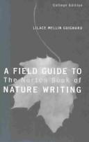 Copertina di The Norton Book of Nature Writing/Field Guide