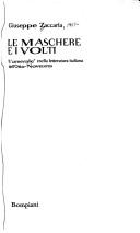 Copertina di Le maschere e i volti