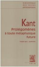 Copertina di Prolegomena