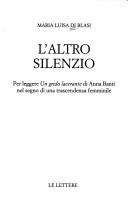Copertina di L' altro silenzio