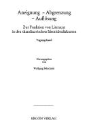 Copertina di Aneignung - Abgrenzung - Aufl osung: zur Funktion von Literatur in den skandinavischen Identit atsdiskursen; Tagungsband