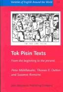Copertina di Tok Pisin texts