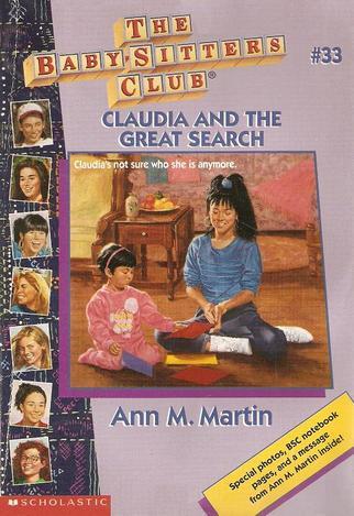 Copertina di Claudia and the Great Search