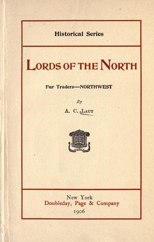 Copertina di Lords of the North, fur traders--Northwest