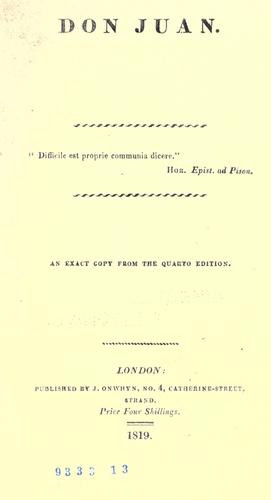 Copertina di Don Juan