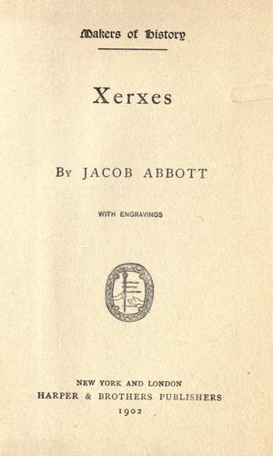 Copertina di Xerxes