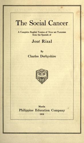 Copertina di Noli Me Tangere