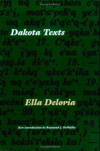 Copertina di Dakota texts