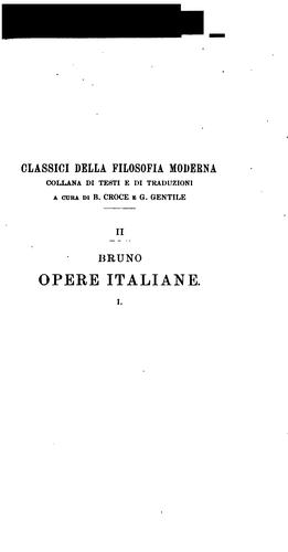 Copertina di Opere italiane