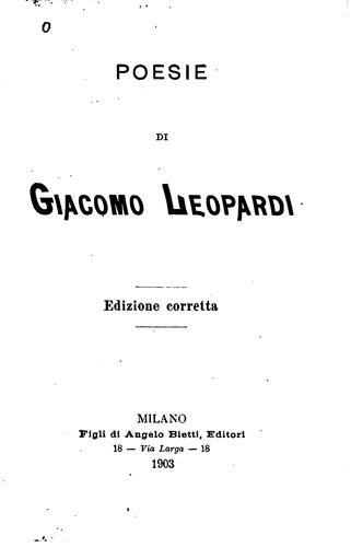 Copertina di Poems