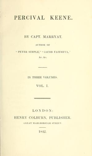 Copertina di Percival Keene