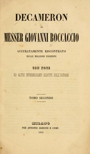 Copertina di Decamerone