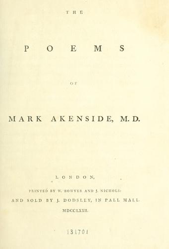 Copertina di Poems