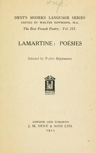Copertina di Poésies