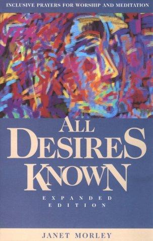 Copertina di All desires known