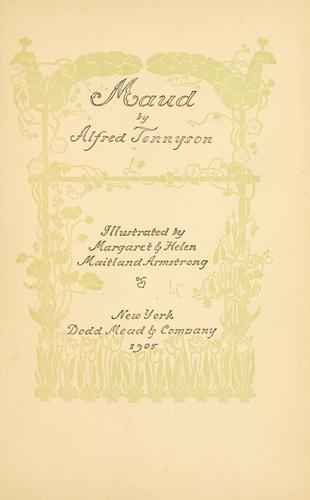 Copertina di Maud
