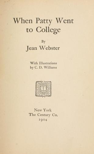 Copertina di When Patty Went to College