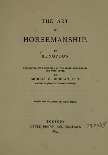 Copertina di De l'art équestre