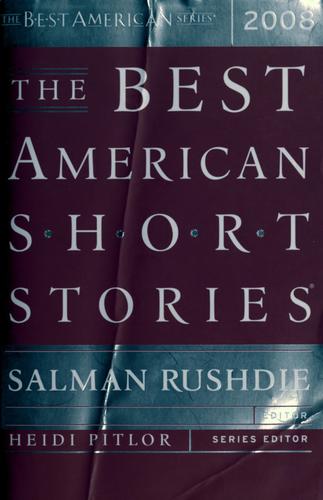 Copertina di The Best American Short Stories 2008