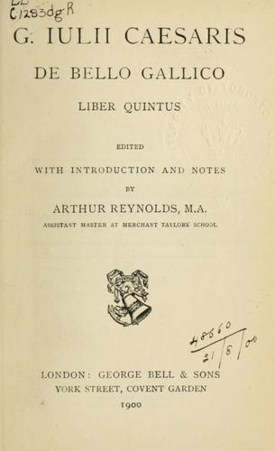 Copertina di C. Iulii Caesaris Commentarii de bello gallico