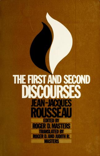 Copertina di Discours sur les sciences et les arts