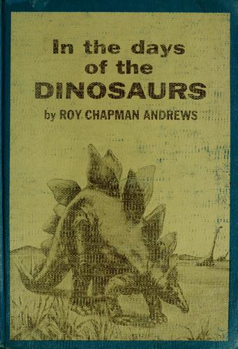 Copertina di In the Days of Dinosaurs
