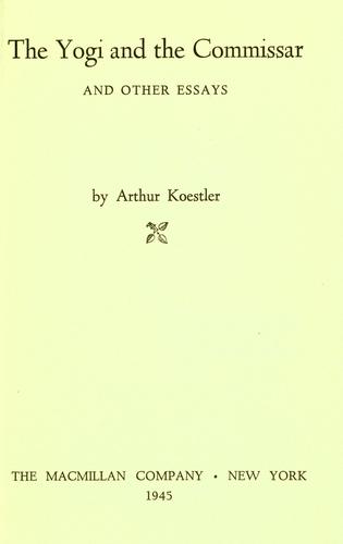 Copertina di The Yogi and the Commissar