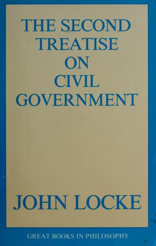 Copertina di The Second Treatise on Civil Government (Great Books in Philosophy)