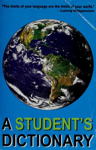 Copertina di A student's dictionary & gazetteer