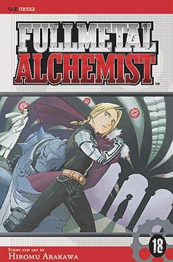 Copertina di Fullmetal Alchemist, Vol. 18