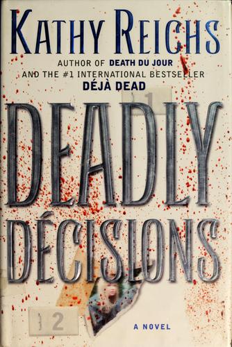 Copertina di Deadly décisions