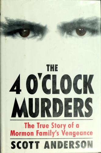 Copertina di The 4 O'clock Murders