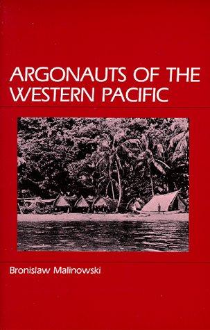 Copertina di Argonauts of the western Pacific
