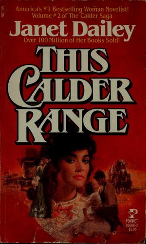 Copertina di This Calder range