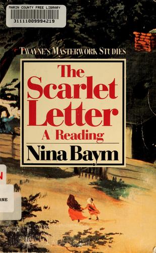 Copertina di The scarlet letter