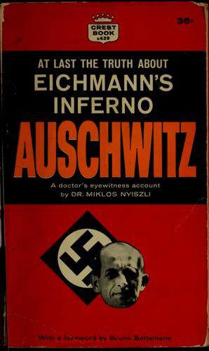 Copertina di Dr. Mengele boncolóorvosa voltam az auschwitzi krematóriumban