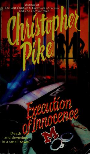 Copertina di Execution of innocence
